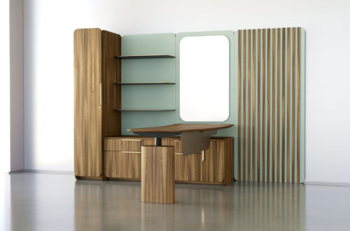 Desk Configuration in Open Space